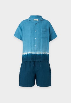 Desmond & Dempsey, CUBAN SET - Pyjama - blue
