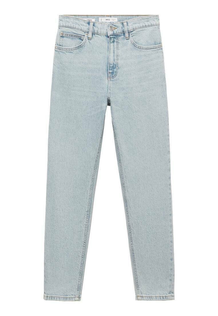 Mango Slim fit jeans blauw