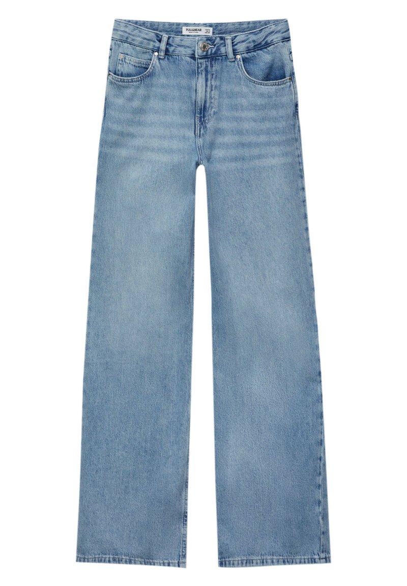 PULL&BEAR Flared Jeans blauw denim/bluedenim