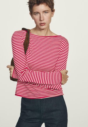 LONG SLEEVE - T-shirt con stampa - red