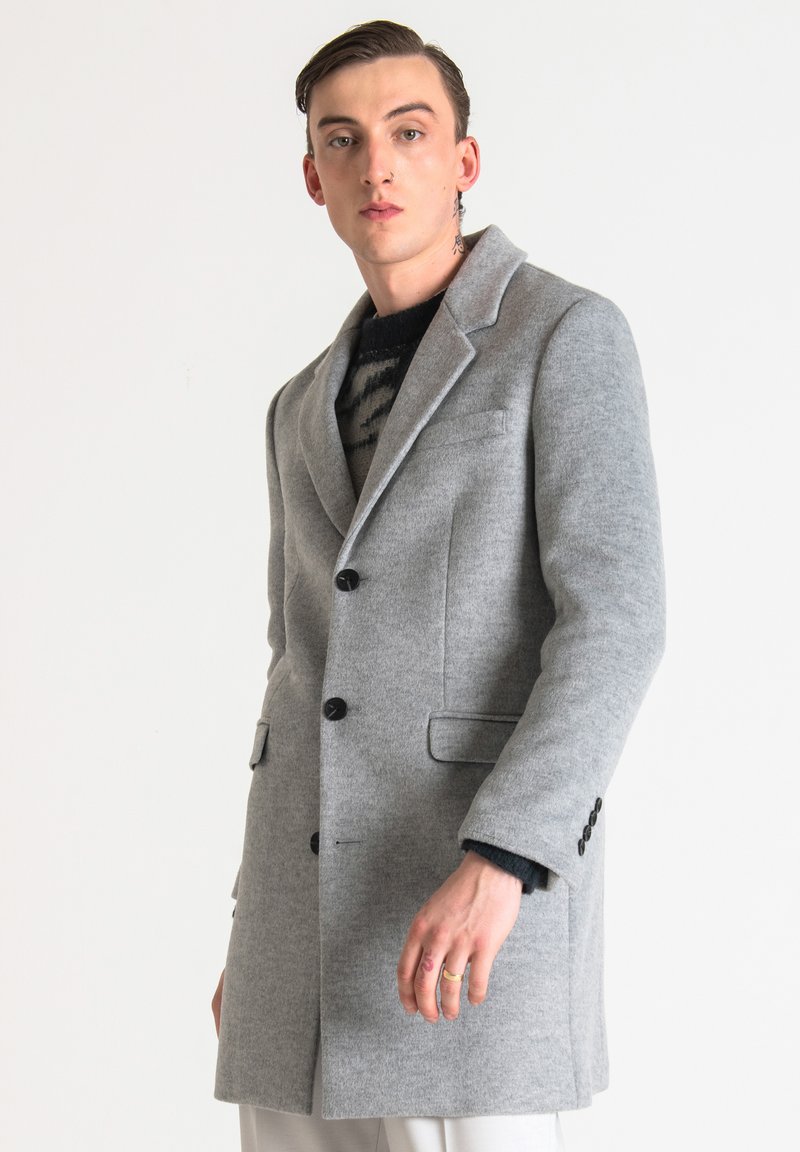 Antony Morato Gray Polyester Waistcoat