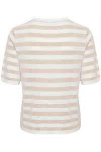 Kaffe KALIZZA - Tricou cu imprimeu - chalk sand