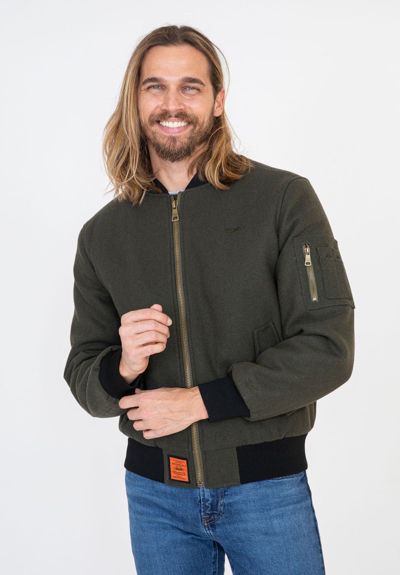 Bombers TRACK - Bomberjacks - army green