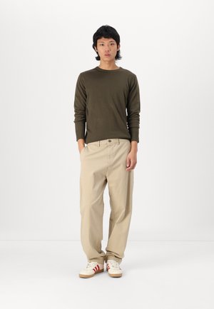 Brave Soul SIMONS 2 PACK - Jumper - oatmeal/khaki
