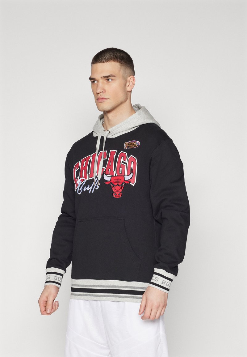 Mitchell & Ness Chicago Bulls French Terry Mens Hoodie T-Shirt main image 1