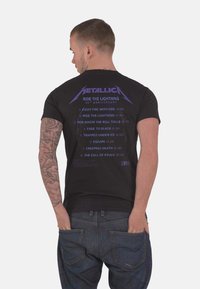 Paradiso Clothing METALLICA RIDE THE LIGHTNING TRACKS  - Print T-shirt - black