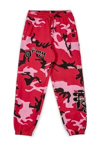 Grimey CHANDAL ALL OVER PRINT TUSKER TEMPLE - FW23 - Pantalones deportivos - rojo