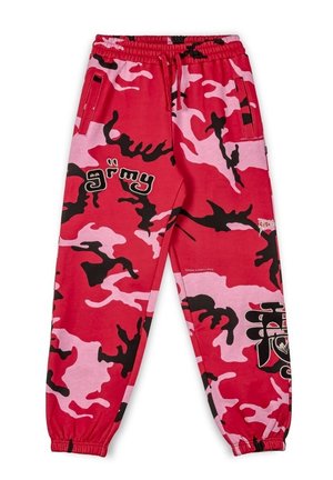 Grimey CHANDAL ALL OVER PRINT TUSKER TEMPLE - FW23 - Pantalones deportivos - rojo