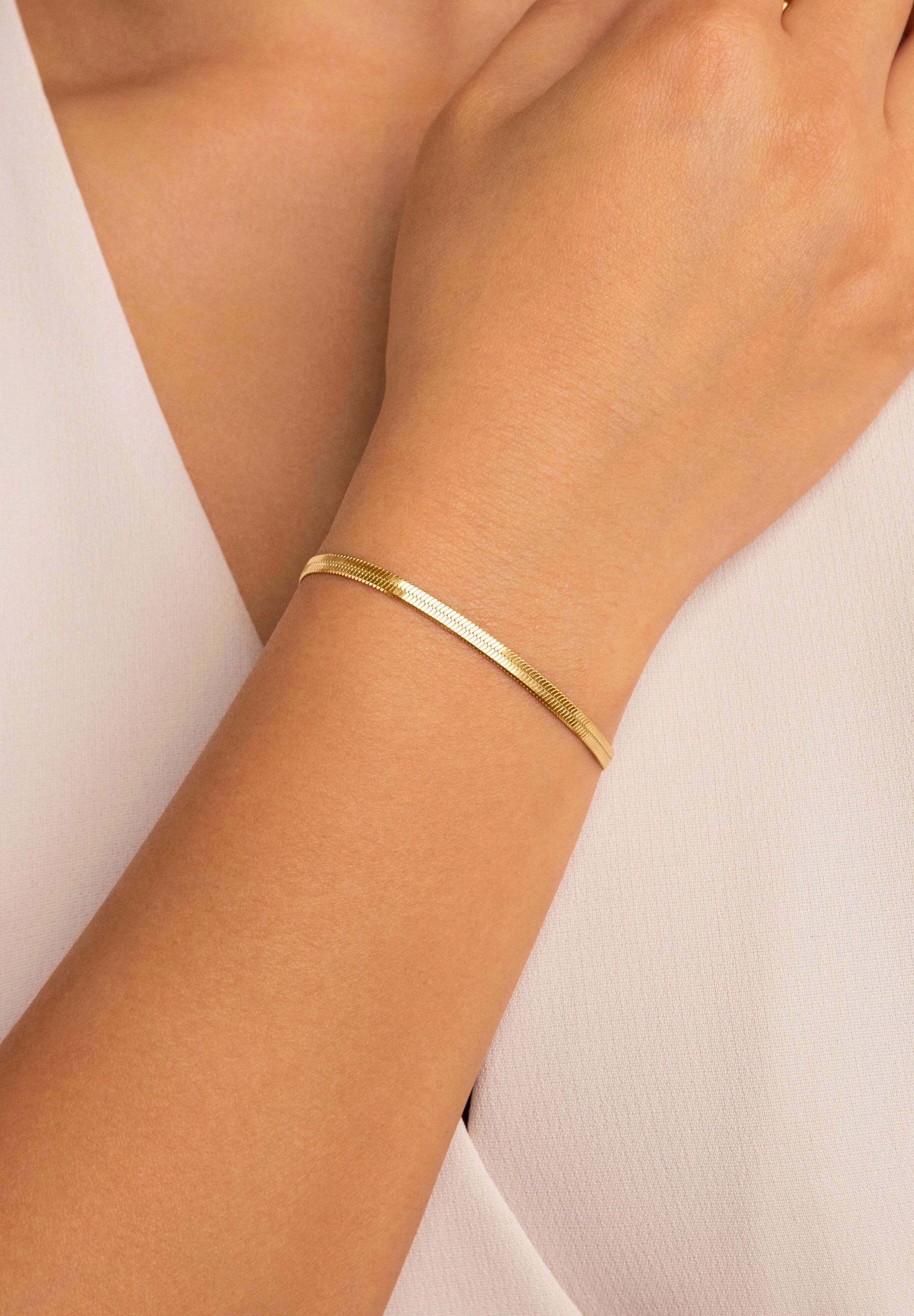 SINGULARU Bracciale Grow Pebbles - Maxi Bracciale In Acciaio Inox Con Sfere - Placcato Oro O Argento