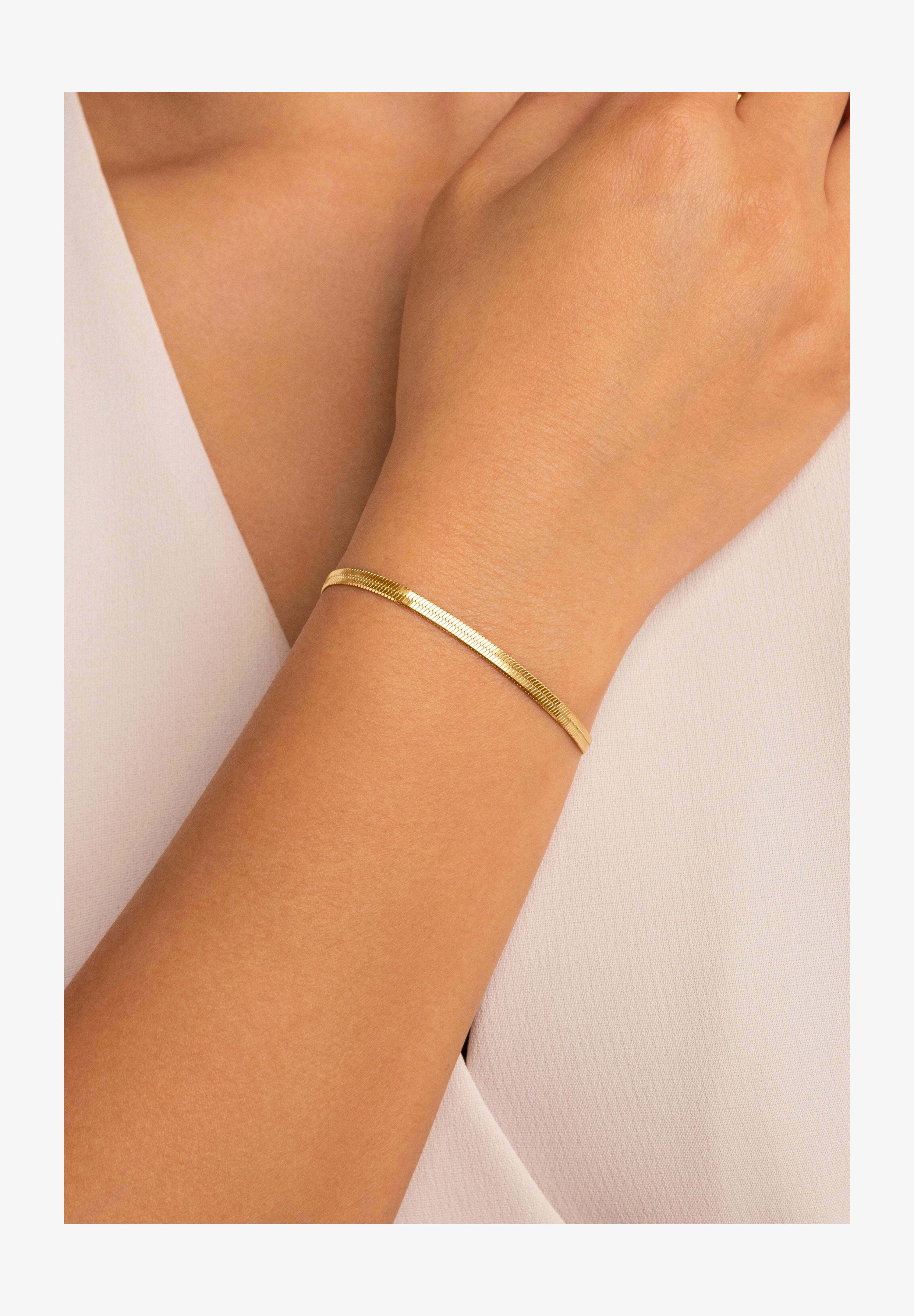 SINGULARU Bracciale Grow Pebbles - Maxi Bracciale In Acciaio Inox Con Sfere - Placcato Oro O Argento