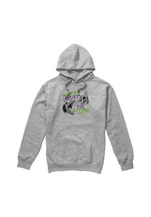 Cotton Soul, BEETLEJUICE/NEVER TRUST - Hoodie - mottled light grey