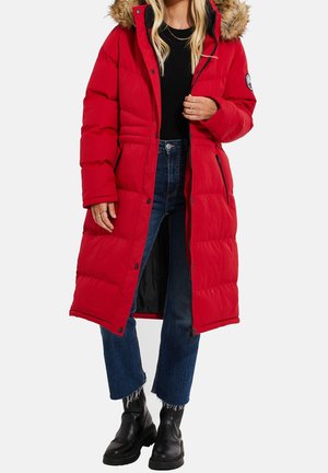 Wintermantel - red