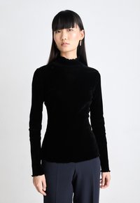 BOSS EBODYS - Top s dlhým rukávom - black