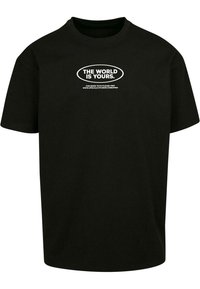 HERREN MONEY MAKER - Triko s potiskem - black