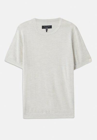 rag & bone AULTON TEE - Βασικό μπλουζάκι - ivory
