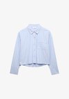 STRIPED CROP - Pyjamashirt - blue mix