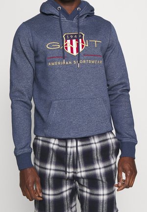 Jersey con capucha - mottled blue