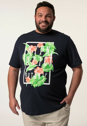 T-Shirt print - navy blue