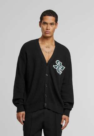 Another Cotton Lab Cardigan - black