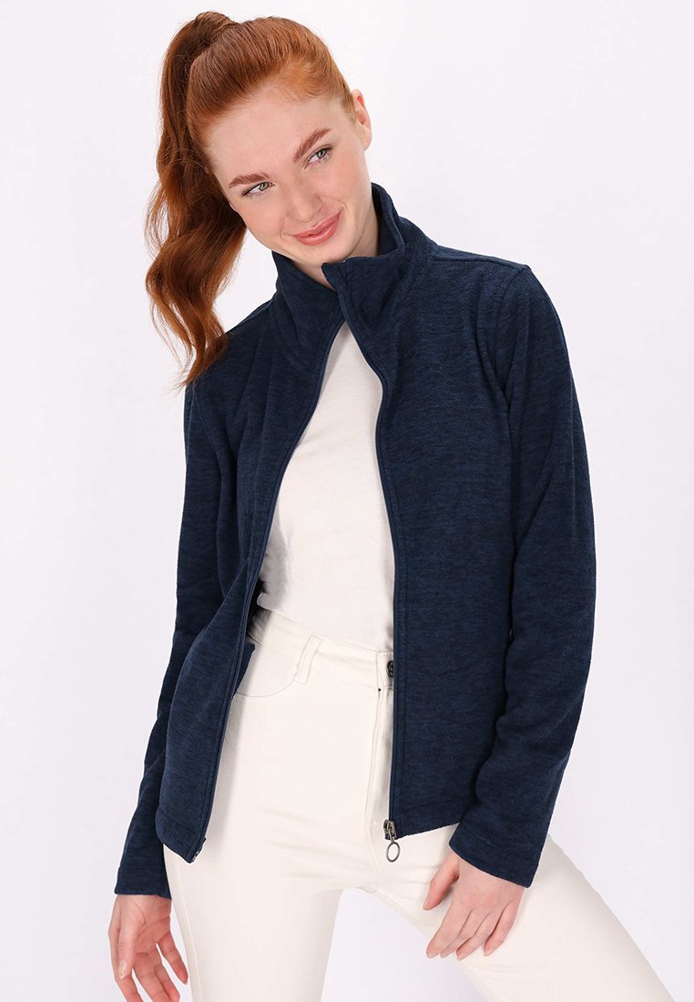 dreimaster Sweater met rits blauw dreimaster Sweater met rits blauw