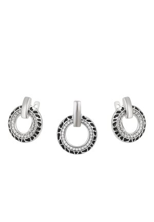 SET - Cercei - silver/black