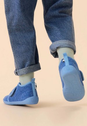 Affenzahn, WOLLE PURY - Slipper - blau