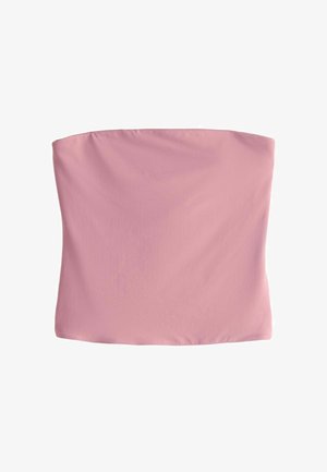 Next, REGULAR FIT - SOFT TOUCH SLINKY SLEEVELESS BANDEAU TOP . - Felső - pink