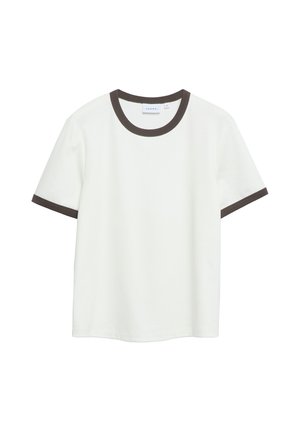 comma, T-SHIRT - Basic T-shirt - weiß