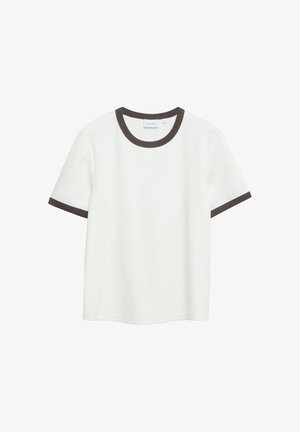 comma, T-SHIRT - Basic T-shirt - weiß
