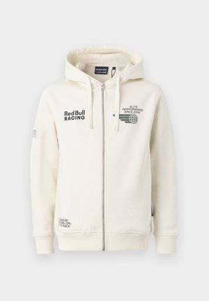 Red Bull Racing x Pepe Jeans Tröja med dragkedja - dark ecru