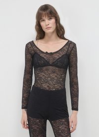 Calliope Maglietta a manica lunga - ultrablack