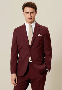 Next SLIM FIT MOTIONFLEX TWO BUTTON - Blazer - brick red