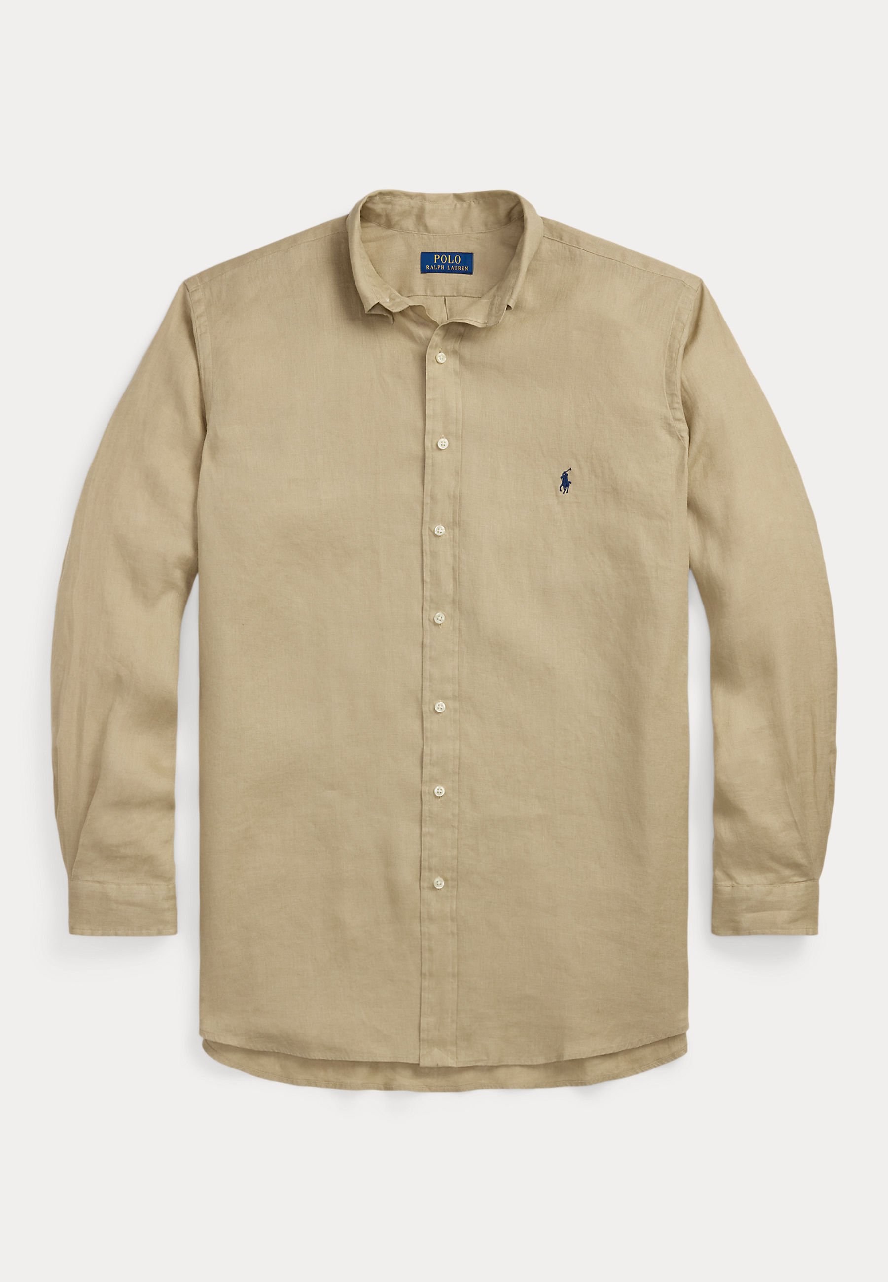 Polo Ralph Lauren Big & Tall LINEN SHIRT - Shirt - coastal beige