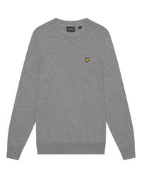 CREW NECK  - Jersey de punto - mid grey
