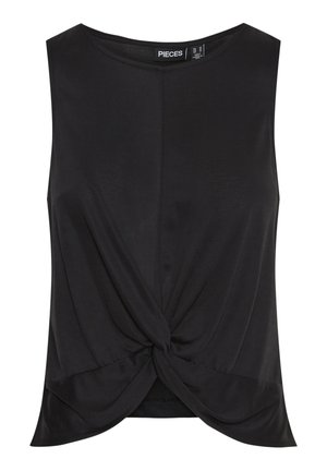 Pieces, PCANORA KNOT  - Μπλούζα - black