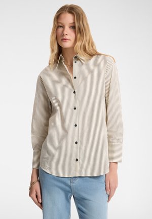 Elena Mirò RIGATA - Overhemdblouse - bianco