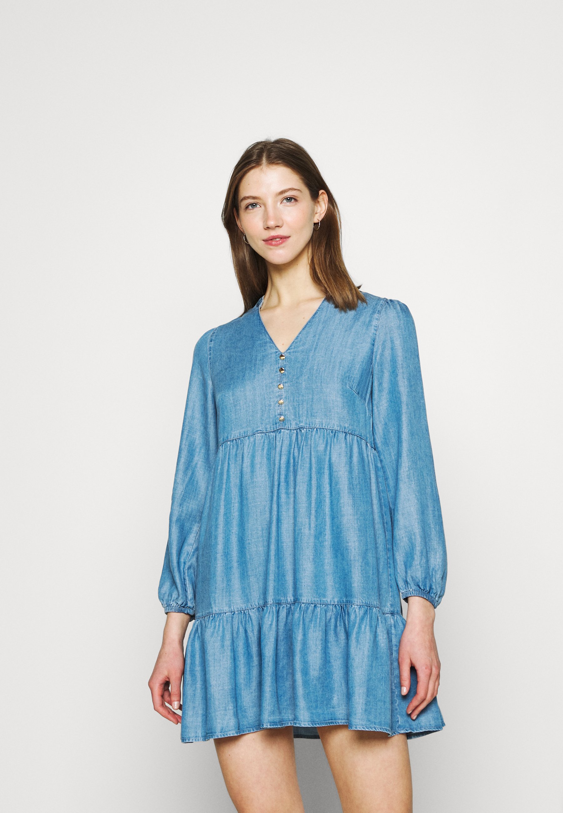 LUCY SMOCK DRESS - Denim dress 