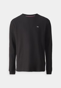 Tommy Jeans Top s dlouhým rukávem - black