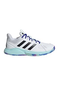 adidas Performance COURT FLIGHT - Zapatillas - weissschwarz