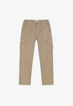 Scalpers, SCALPERS SCCARGO M PANTS KIDS - Pantalones cargo - taupe