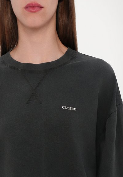 CLOSED CREWNECK LONGSLEEVE - Pikkade varrukatega topp - black