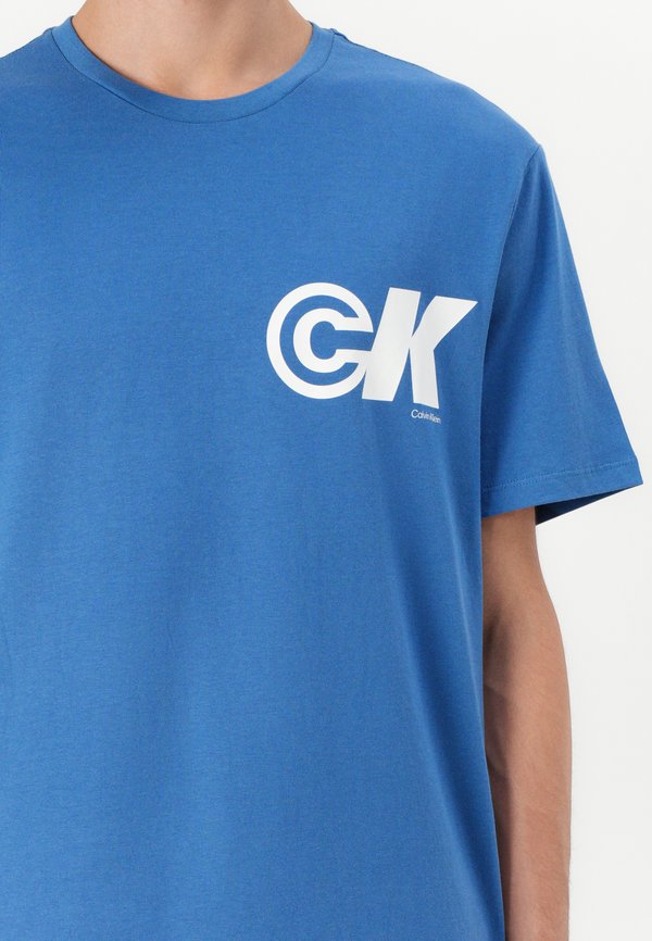 SPORT LOGO GRAPHIC TEE - Print T-shirt - royal lagoon4