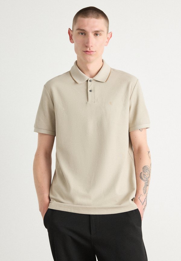 REFINED TIPPED CLASSIC - Polo shirt - plaza taupe
