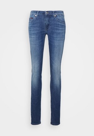 Tommy Jeans Jeans Skinny - dark-blue denim