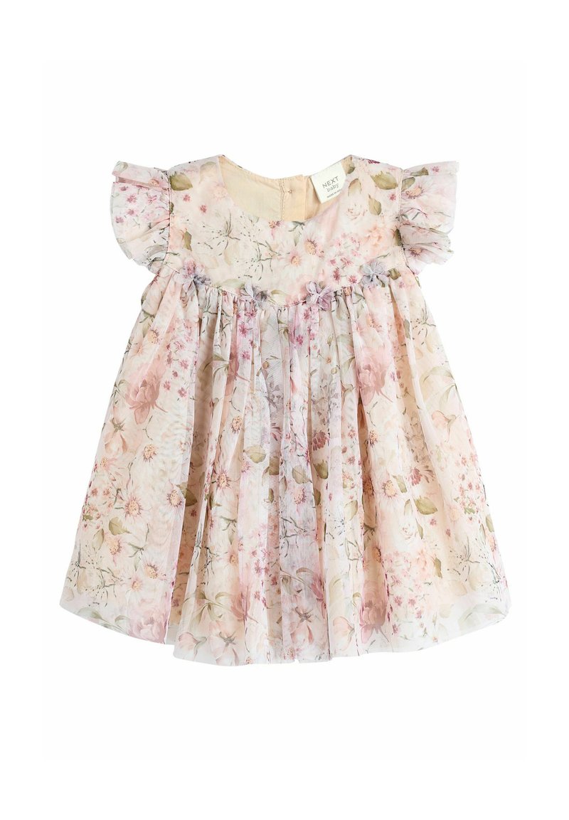 Next - OCCASION - REGULAR FIT - Cocktailkleid/festliches Kleid - pink floral, Vergrößern