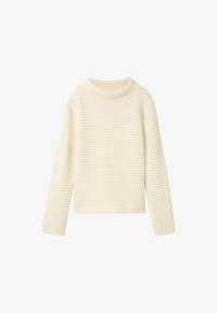 Niet geselecteerd, white doeskin knit structure