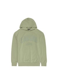 Φούτερ με  κουκούλα σε ξεθωριασμένο πράσινο, διακοσμημένο με μεγάλο γράφημα "LAKERS" σε πιο σκούρο χρώμα, με ριμπ μανσέτες και τελείωμα. Απαλό βαμβακερό υλικό.