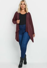 Yours Clothing WATERFALL - Kofta - red