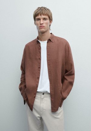 REGULAR FIT - Shirt - bordeaux