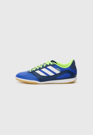 SUPER SALA III - Botines de fútbol sala - lucid blue/white/lucid lemon